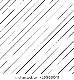Brush strokes. Vector pattern with line 