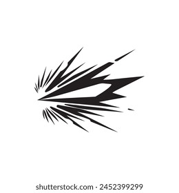 Brush strokes Vector set of hand drawn. Isolated on white background.