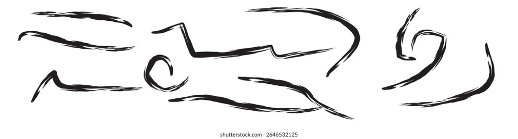 Brush strokes vector. Set of text boxes. Paintbrush collection. Grunge design elements. Dirty texture banners. Painted rectangles and diagonal brush backgrounds