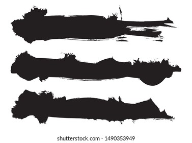 brush strokes watercolor background. vector background