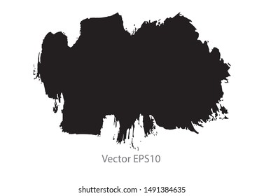 brush strokes watercolor background. vector background