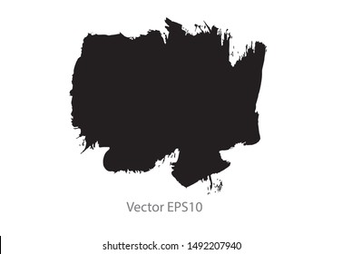 brush strokes watercolor background. vector background