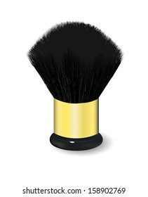 Brush for sweeping away of hair