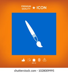 Brush symbol icon