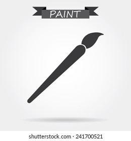 Brush symbol icon