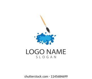 Brush symbol illustration