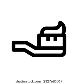 brush teeth icon for your website, mobile, presentation, and logo design.