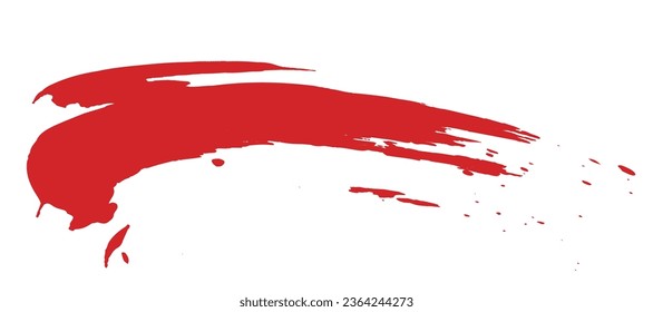 Brush-Textur. Handgeschriebene Pinselstriche.