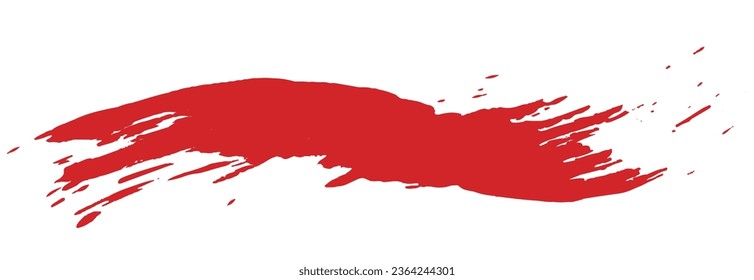 Textura del pincel. Líneas de pincel escritas a mano.