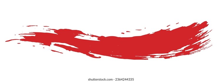 Brush texture. Handwritten brush lines.