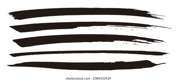 Brush texture, ink, brush pattern, wave pattern brush stroke material. brush stroke