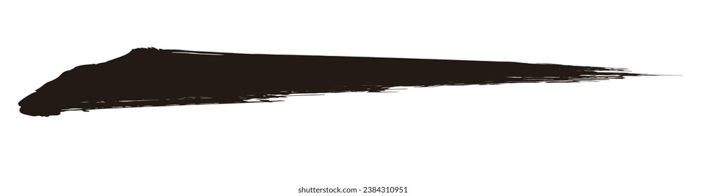 Brush texture, ink, brush pattern, wave pattern brush stroke material. brush stroke