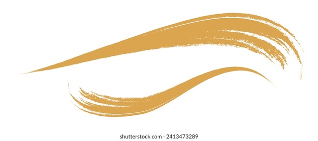 Brush texture, ink, brush pattern, wave pattern brush stroke material. brush stroke