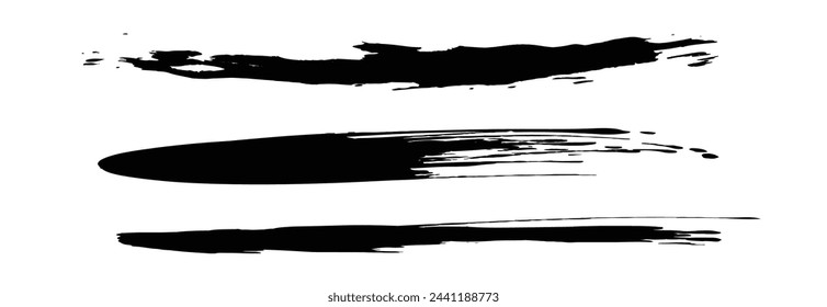 Brush texture, ink, brush pattern, wave pattern brush stroke material. brush stroke