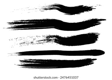 Brush texture, ink, brush pattern, wave pattern brush stroke material. brush stroke