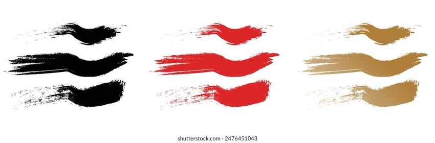 Brush texture, ink, brush pattern, wave pattern brush stroke material. brush stroke