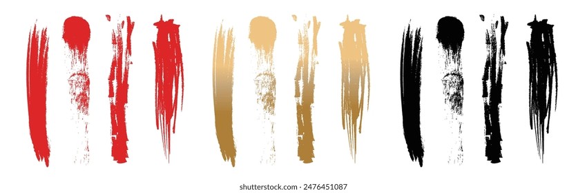 Brush texture, ink, brush pattern, wave pattern brush stroke material. brush stroke