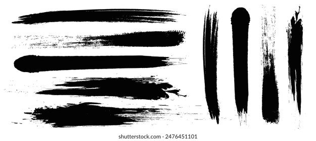 Brush texture, ink, brush pattern, wave pattern brush stroke material. brush stroke