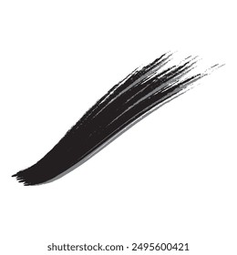 Brush texture, ink, brush pattern, wave pattern brush stroke design eps 10