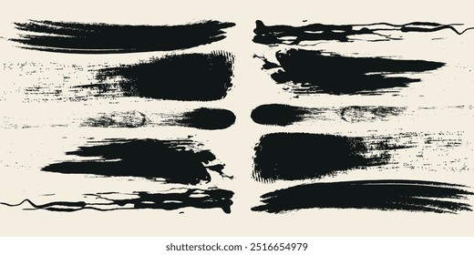 Brush texture, ink, brush pattern, wave pattern brush stroke material.