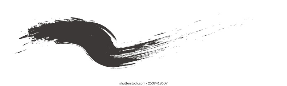 Brush texture, ink, brush pattern, wave pattern brush stroke material. brush stroke

