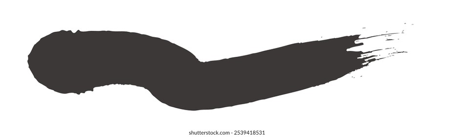 Brush texture, ink, brush pattern, wave pattern brush stroke material. brush stroke

