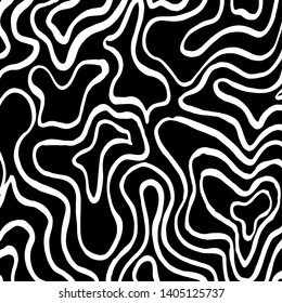 Brush texture pattern. Grunge vector.