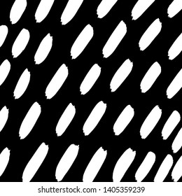 Brush texture pattern. Grunge vector.