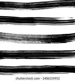 Brush texture pattern. Grunge vector.