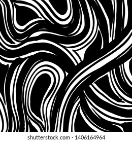 Brush texture pattern. Grunge vector.