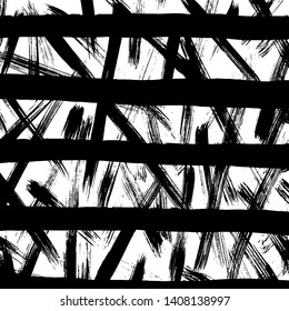 Brush texture pattern. Grunge vector.