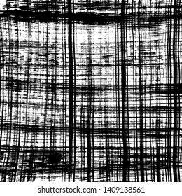 Brush texture pattern. Grunge vector.