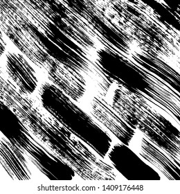 Brush texture pattern. Grunge vector.