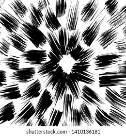 Brush texture pattern. Grunge vector.