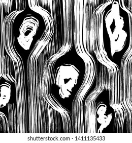 Brush texture pattern. Grunge vector.