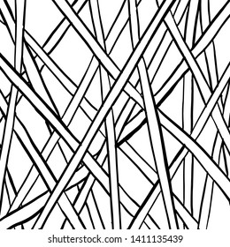 Brush texture pattern. Grunge vector.