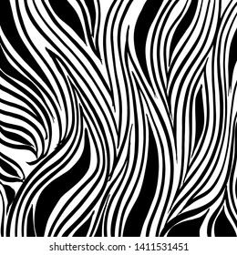 Brush texture pattern. Grunge vector.