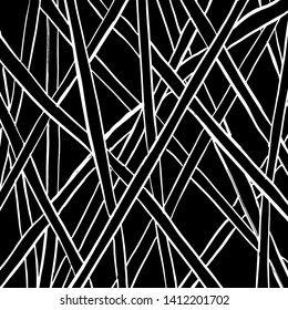 Brush texture pattern. Grunge vector.