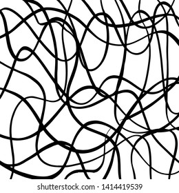 Brush texture pattern. Grunge vector.