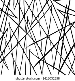 Brush texture pattern. Grunge vector.
