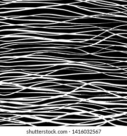 Brush texture pattern. Grunge vector.