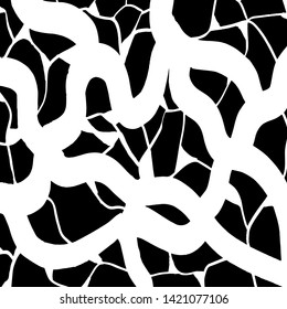 Brush texture pattern. Grunge vector.