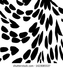 Brush texture pattern. Grunge vector.