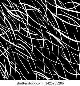 Brush texture pattern. Grunge vector.