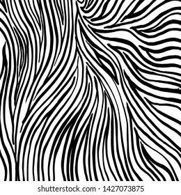 Brush texture pattern. Grunge vector.
