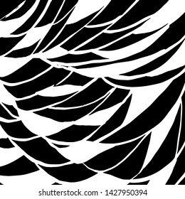 Brush texture pattern. Grunge vector.