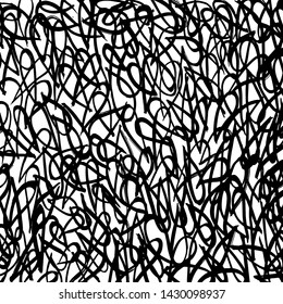 Brush texture pattern. Grunge vector.