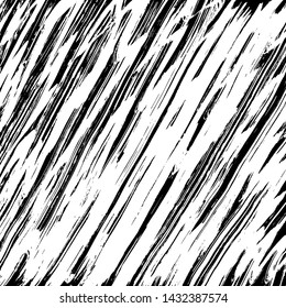 Brush texture pattern. Grunge vector.