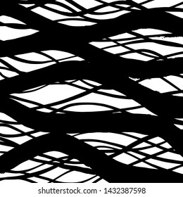 Brush texture pattern. Grunge vector.
