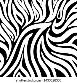 Brush texture pattern. Grunge vector.